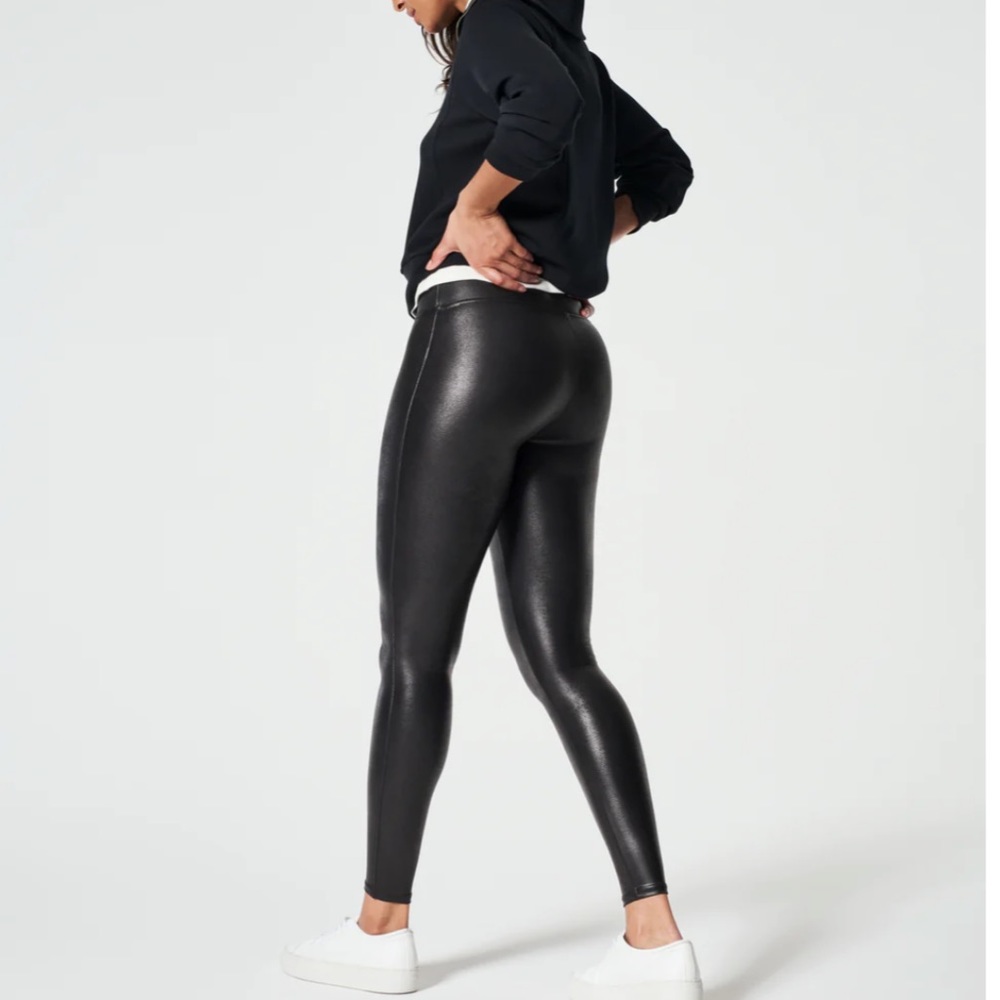 Spanx Faux Leather Leggings